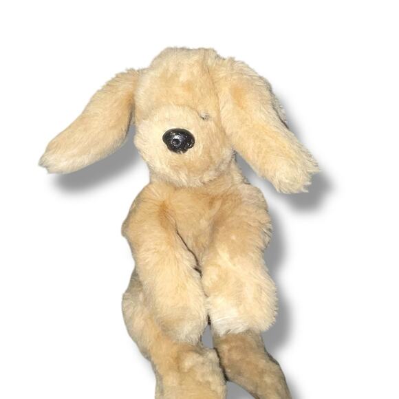 Vintage Gund Plush Dog Muttsy Suede Paws 1985 Golden Labrador Retriever Gift 20" - Picture 2 of 13